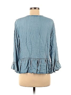 DKNY Long Sleeve Blouse (view 2)