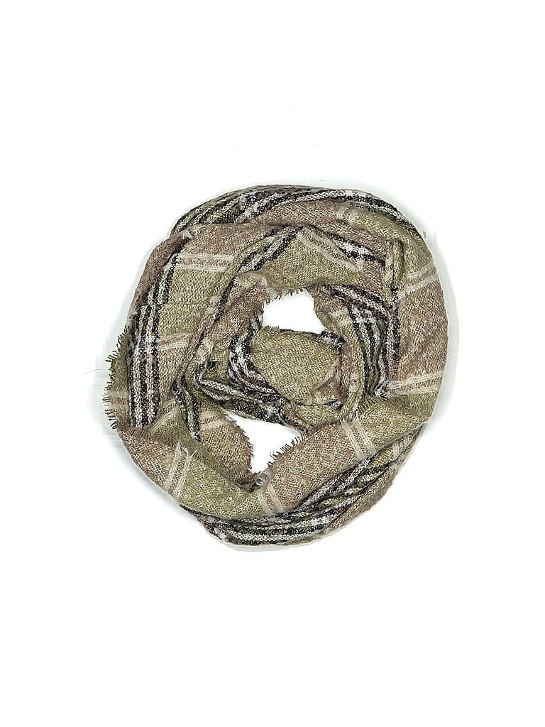 Assorted Brands 100% Polyester Tweed Brown Scarf One size - photo 1