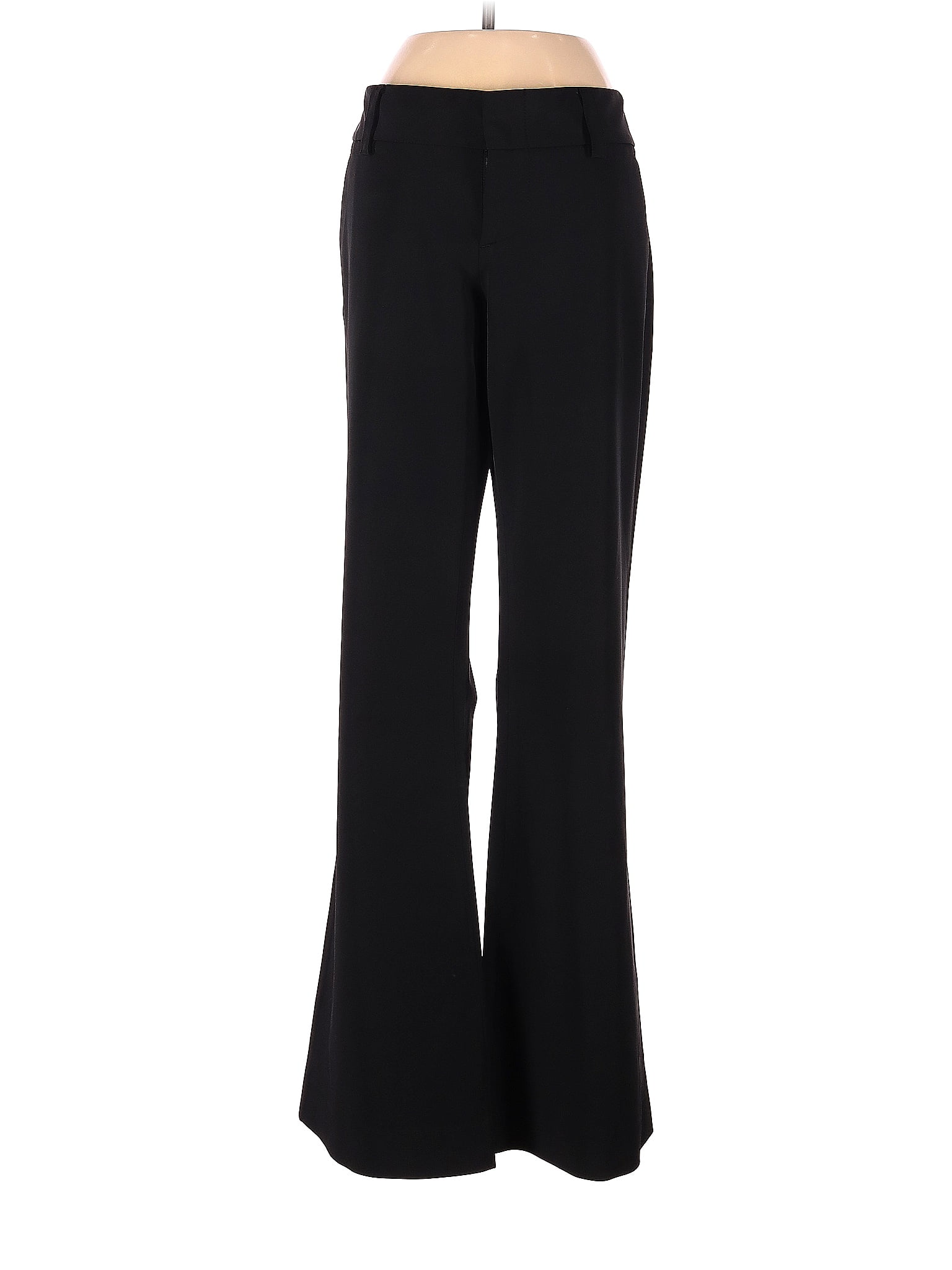 Alice + Olivia Solid Black Casual Pants Size 2 - 84% off | thredUP