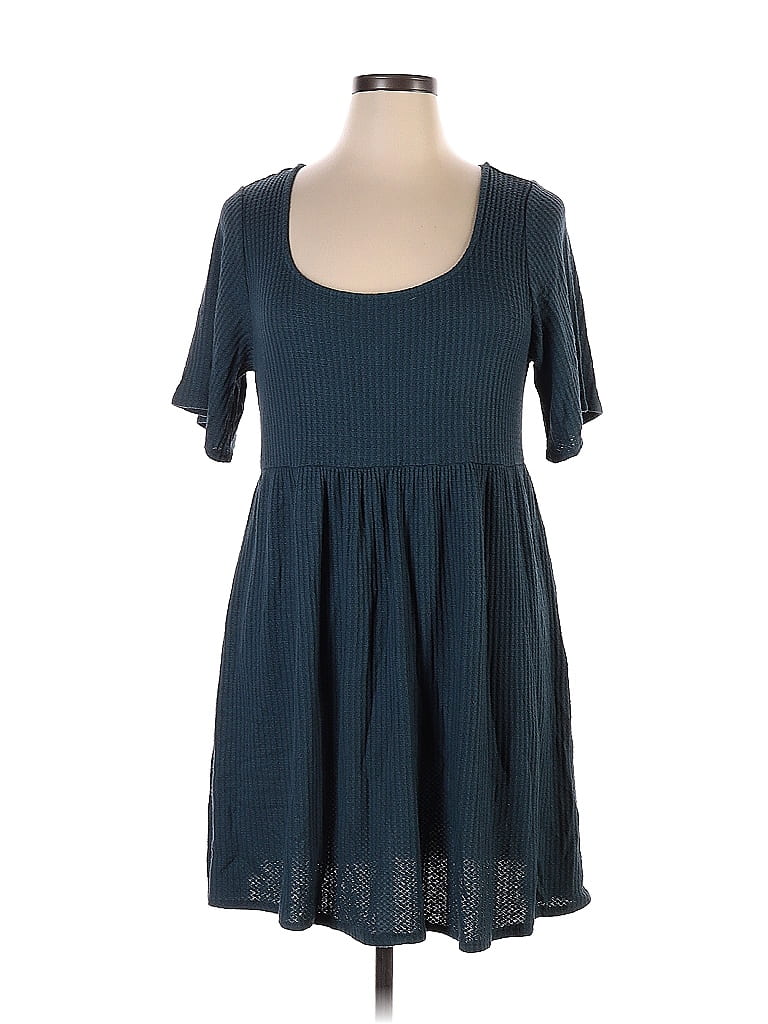 O'Neill Solid Teal Blue Casual Dress Size XL - photo 1