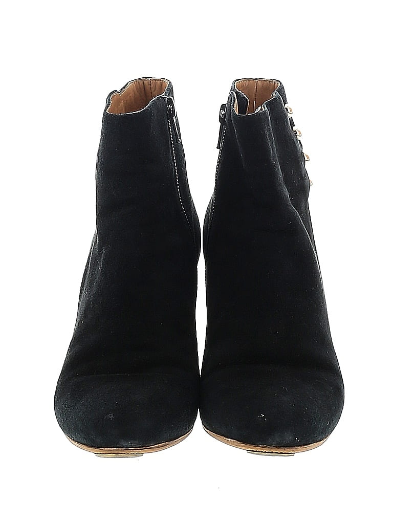 Sézane 100% Leather Solid Black Ankle Boots Size 38 (EU) - 70% off ...