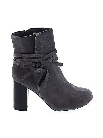 payless grey boots