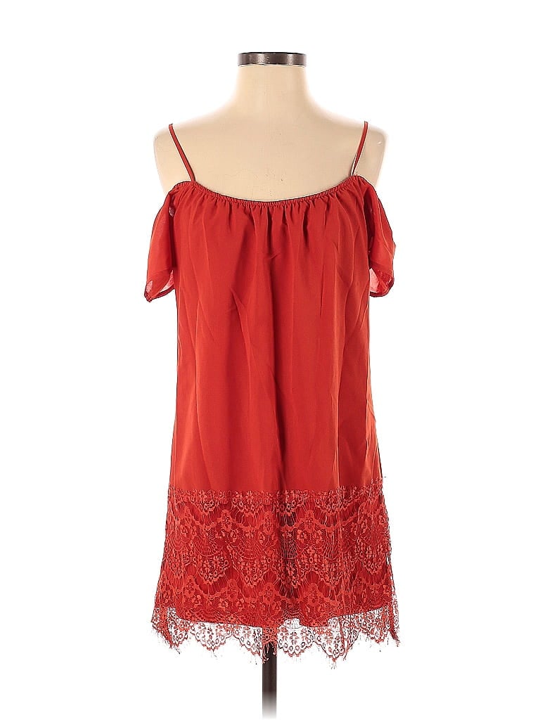 Altar'd State 100% Polyester Red Casual Dress Size XS - photo 1