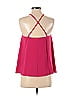 Great Jones 100% Polyester Pink Sleeveless Cross Back Top Size XS - photo 2