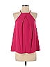 Great Jones 100% Polyester Pink Sleeveless Cross Back Top Size XS - photo 1