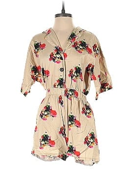 Adam Lippes Collective Blurry Floral Romper (view 1)