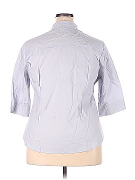 HOTOUCH 3/4 Sleeve Button-Down Shirt (view 2)