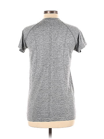 Lululemon Athletica Gray Active T-Shirt Size 10 - 37% off