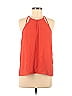 Papermoon 100% Polyester Red Sleeveless Blouse Size M - photo 1