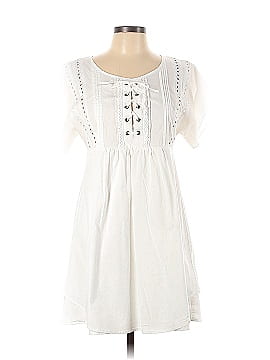 Marissa Webb Collective White Lace Up Dress (view 1)