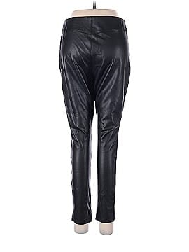 Topshop Faux Leather Pants (view 2)