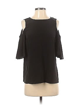 Tahari by ASL Short Sleeve Silk Top (view 1)