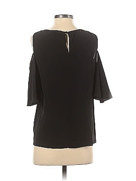 Tahari by ASL Short Sleeve Silk Top (view 2)