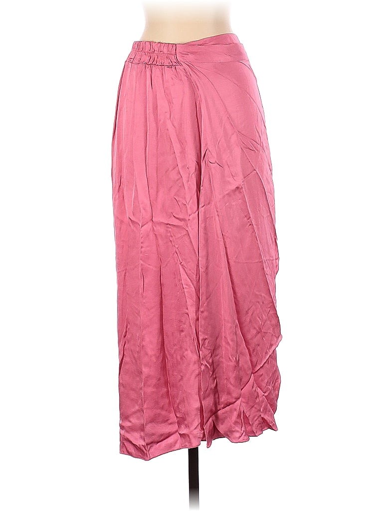 I AM 100% Viscose Pink Casual Skirt Size S - photo 1