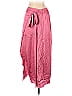 I AM 100% Viscose Pink Casual Skirt Size S - photo 2
