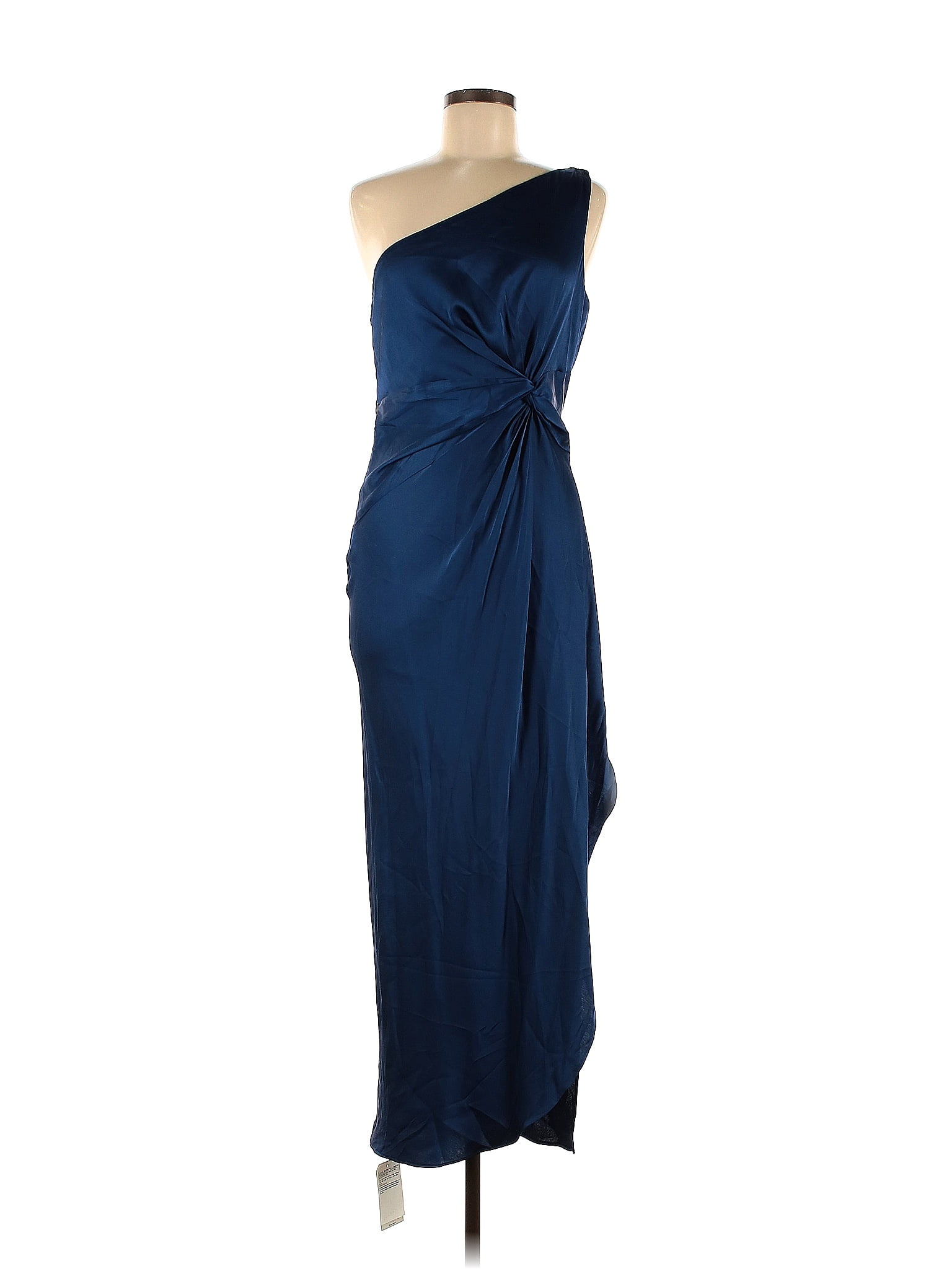 Abercrombie & Fitch Solid Navy Blue Cocktail Dress Size M - 20% off ...