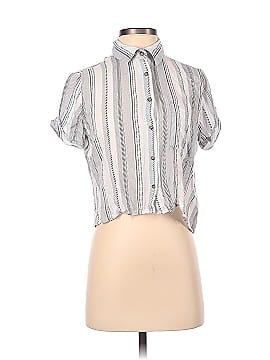 Hint of Blush Short Sleeve Button-Down Shirt (view 1)