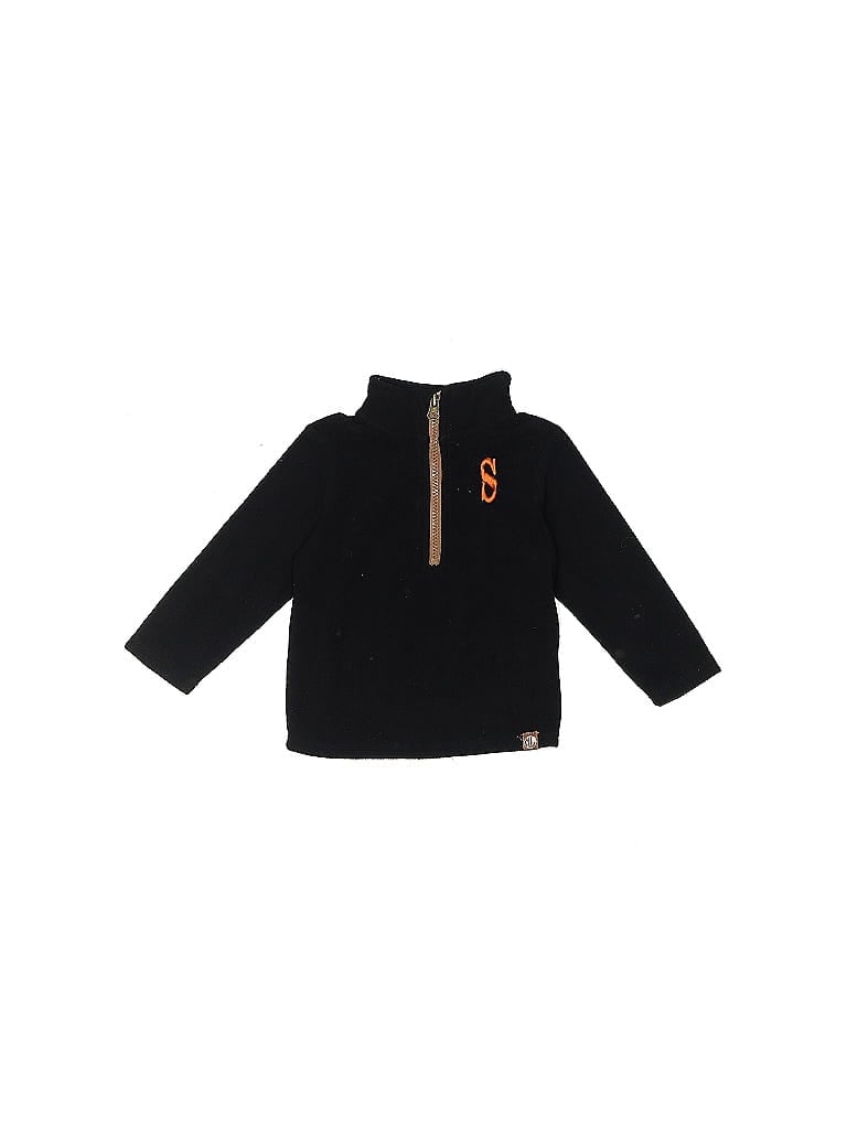 Pre-owned Assorted Brands Kids' Zip Up Hoodie In Black