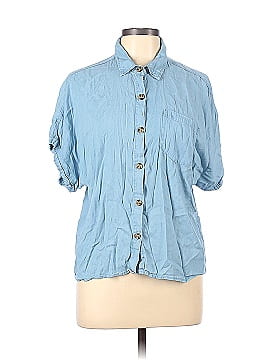 J for Justify Short Sleeve Blouse (view 1)