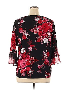 Roz & Ali Long Sleeve Blouse (view 2)