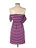 Blu Heaven Stripes Purple Casual Dress Size S - photo 2