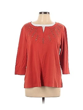 Trilogy by Morning Sun 3/4 Sleeve Blouse (view 1)