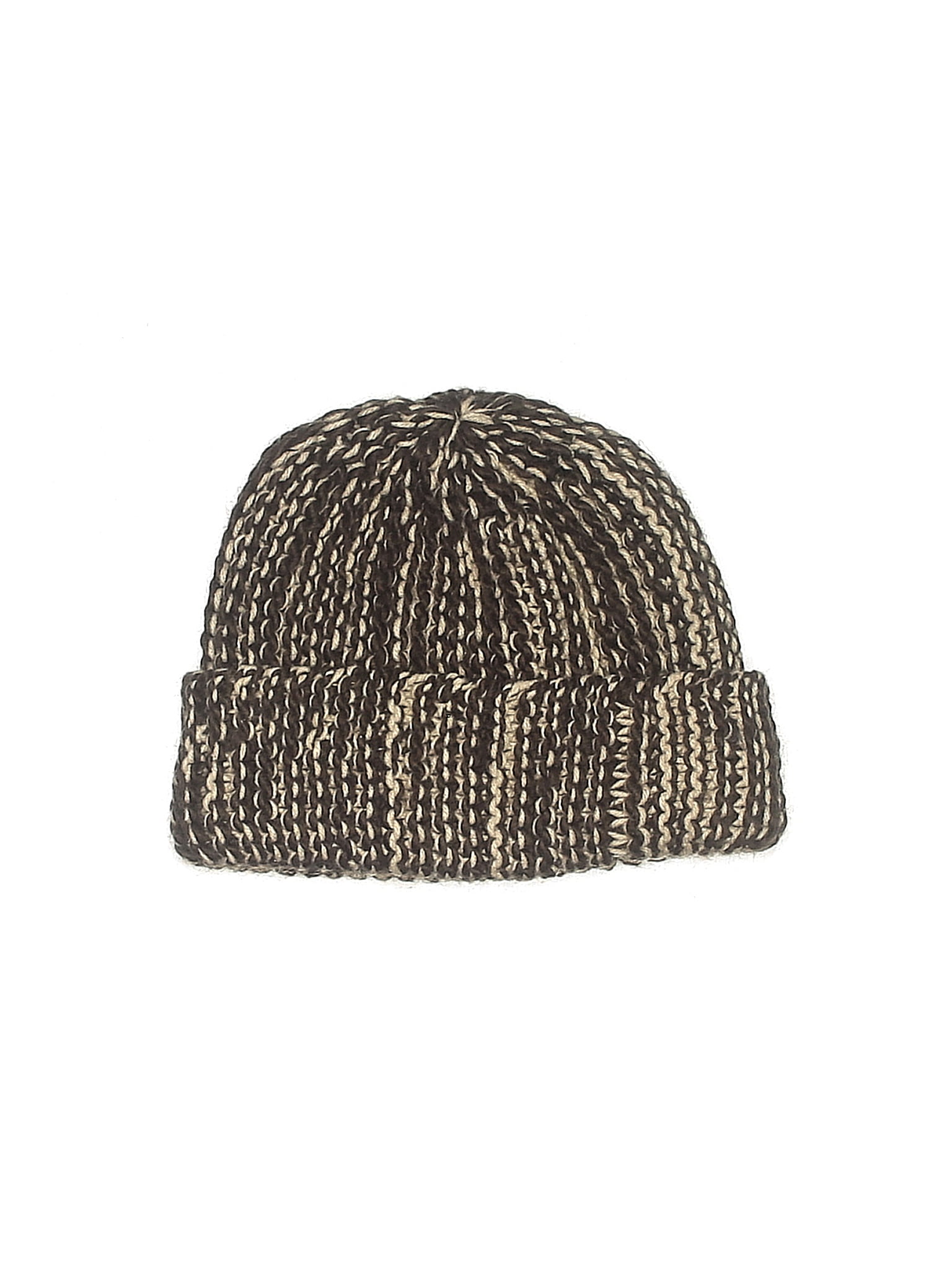 Sunday Best 100% Acrylic Marled Brown Beanie One Size - 48% off