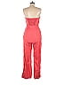 Derek Lam Collective Solid Pink Red Red Strapless Jumpsuit Size 42 (IT) - photo 2