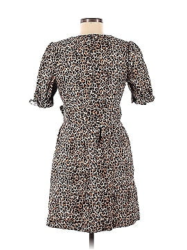 Marissa Webb Collective Brown Leopard Dress (view 2)