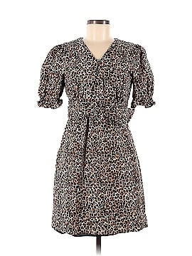Marissa Webb Collective Brown Leopard Dress (view 1)
