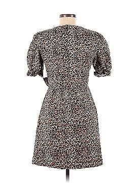 Marissa Webb Collective Brown Leopard Dress (view 2)