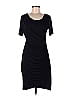 H&M Solid Black Casual Dress Size M - photo 1