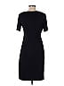 H&M Solid Black Casual Dress Size M - photo 2