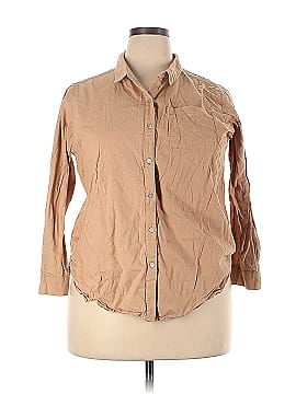 Favlux fashion Long Sleeve Button-Down Shirt (view 1)