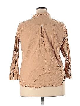 Favlux fashion Long Sleeve Button-Down Shirt (view 2)