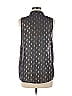 Collective Concepts 100% Polyester Black Sleeveless Blouse Size M - photo 2