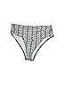 Shein Houndstooth Tweed Gray White Swimsuit Bottoms Size M - photo 1