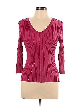 Style&Co Silk Pullover Sweater (view 1)