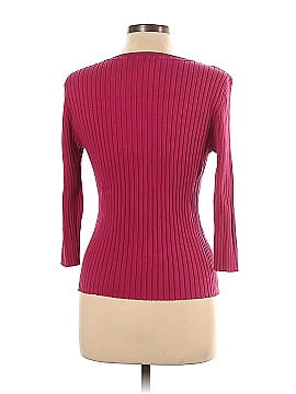 Style&Co Silk Pullover Sweater (view 2)