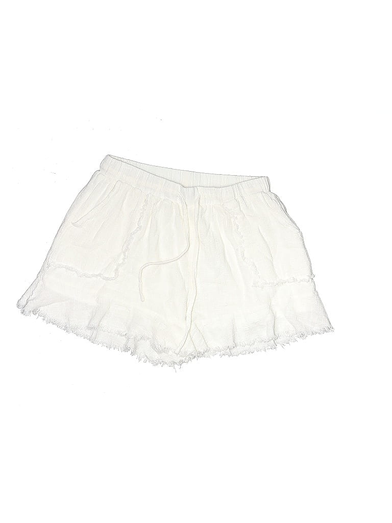 GiGio 100% Cotton White Shorts Size M - 74% off | ThredUp