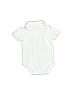 OshKosh B'gosh 100% Cotton Solid Ivory White Short Sleeve Onesie Size 24 mo - photo 2