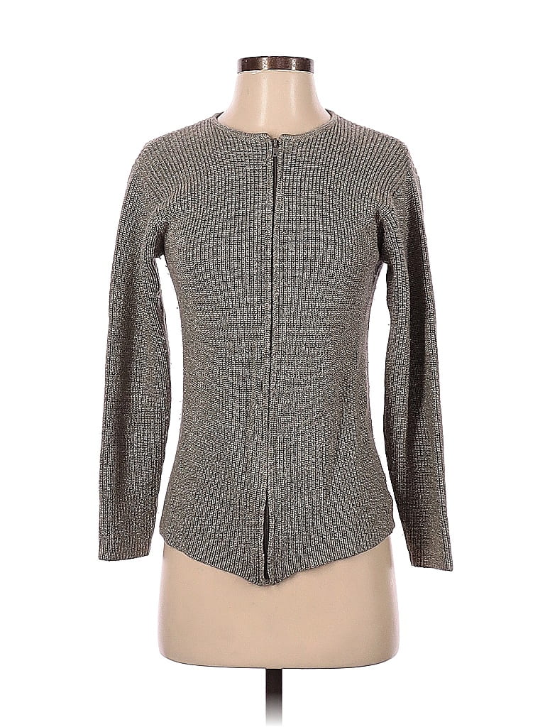 Linda Allard Ellen Tracy Gray Pullover Sweater Size P - photo 1