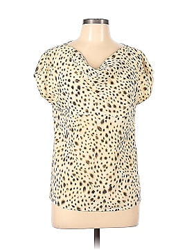 Ann Taylor Short Sleeve Silk Top (view 1)