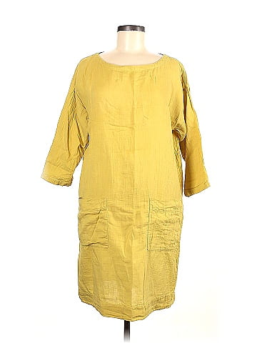 Eileen fisher outlet yellow dress