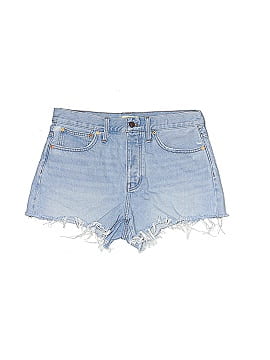 Madewell Relaxed Denim Shorts in Cedarcroft Wash (view 1)
