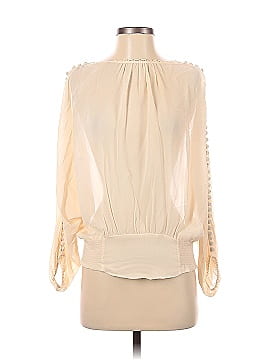 Rebecca Taylor Long Sleeve Silk Top (view 1)
