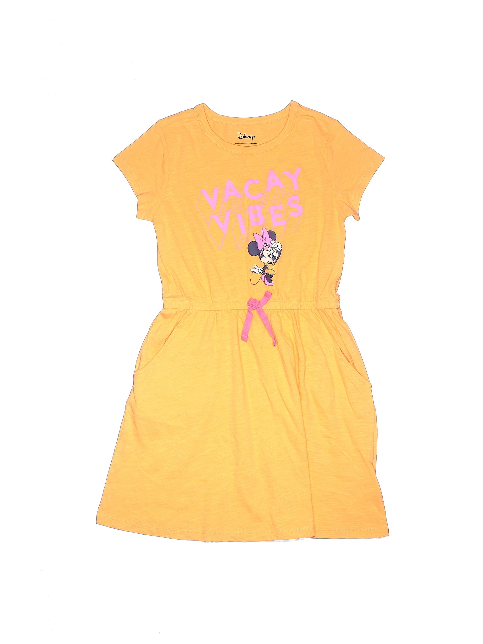 Disney Solid Orange Dress Size 8 - 37% off | thredUP