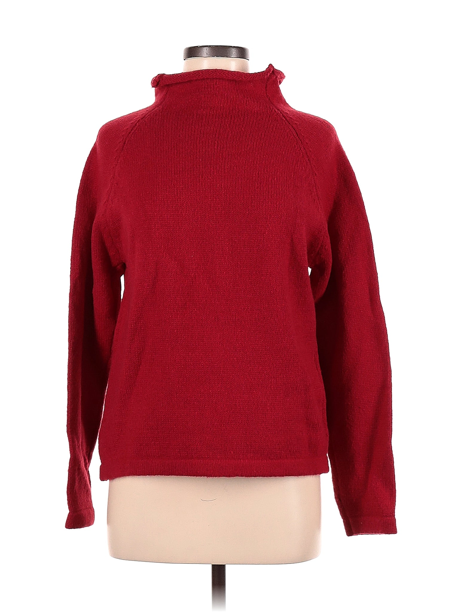 Shein 100% Acrylic Red Turtleneck Sweater Size 6 - 68% off | thredUP