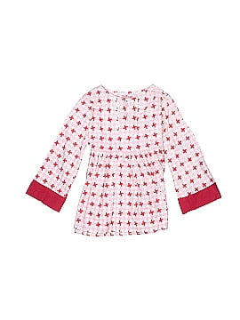 Red Beans Long Sleeve Blouse (view 2)
