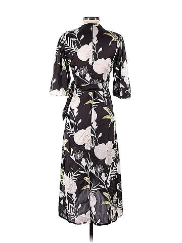 Lobo Rosa Floral Wrap Around Dress (view 2)